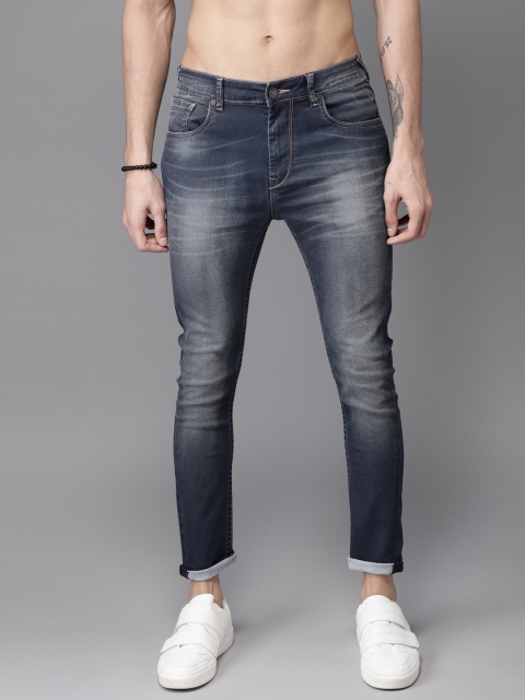 

Moda Rapido Men Blue Tapered Fit Mid-Rise Clean Look Stretchable Jeans