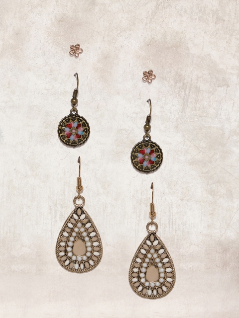 

Anouk Gold-Toned Set of 3 Earrings