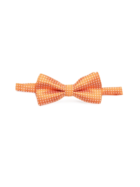 

The Bro Code Orange Printed Bow Tie