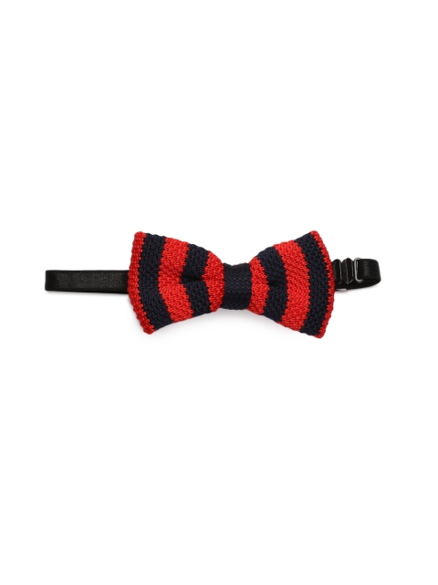 

The Bro Code Red & Black Woven Design Bow Tie