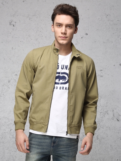 

Ecko Unltd Men Khaki Solid Bomber