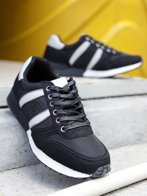 

Roadster Men Black Sneakers