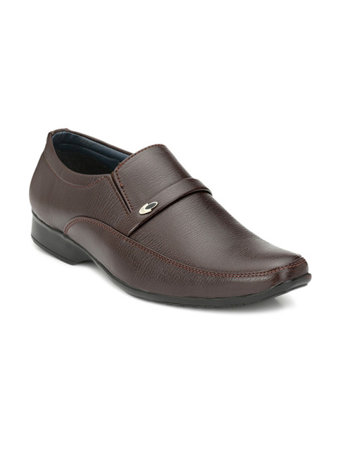 

Ferraiolo Men Brown Formal Slip-ons