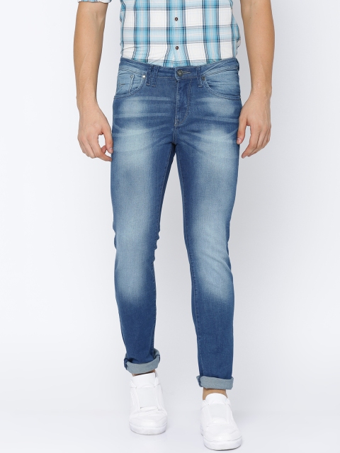 

Flying Machine Men Blue Jackson Skinny Fit Low-Rise Clean Look Stretchable Jeans