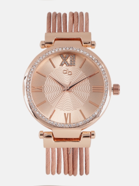 

DressBerry Women Rose Gold-Toned Analogue Watch MFB-PN-PF-DK2499