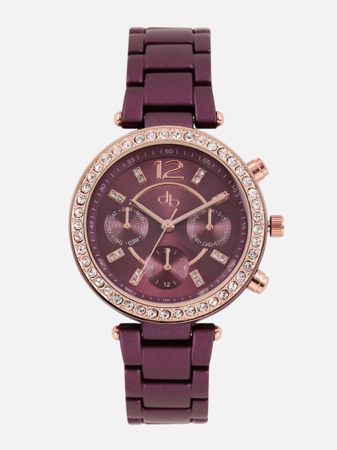 

DressBerry Women Purple Analogue Watch