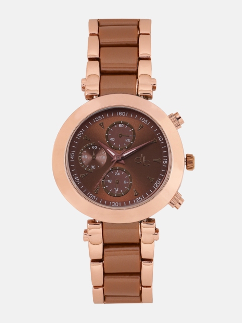 

DressBerry Women Brown Analogue Watch