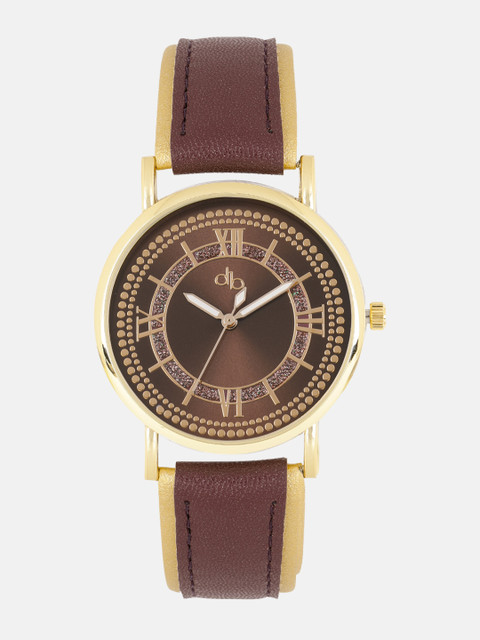 

DressBerry Women Burgundy Analogue Watch