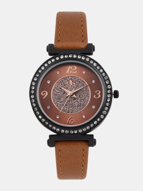 

DressBerry Women Bronze-Toned Analogue Watch