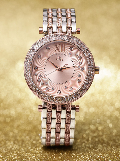 

DressBerry Women Rose Gold-Toned Analogue Watch MFB-PN-WTH-K00113