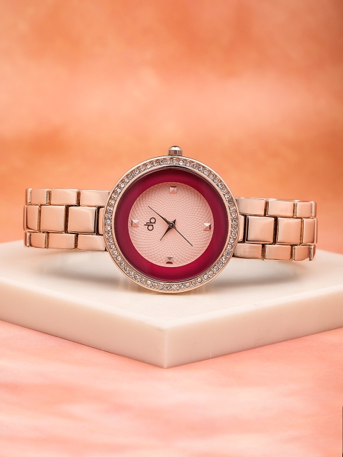 

DressBerry Women Peach-Coloured Analogue Watch MFB-PN-WTH-5786L-2