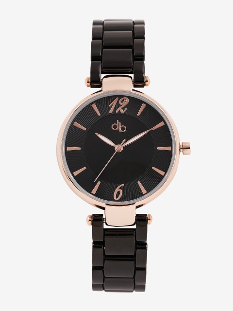 

DressBerry Women Black Analogue Watch