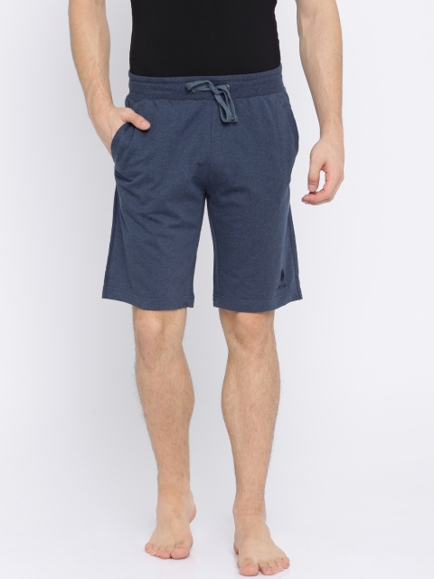 

U.S. Polo Assn. Men Blue Solid Lounge Shorts