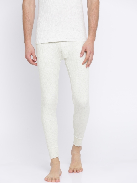 

U.S. Polo Assn. Off-White Striped Thermal Bottoms I620-283-PL