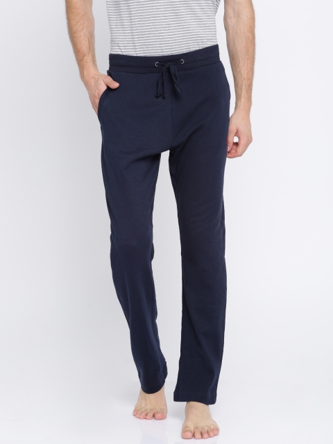 

U.S. Polo Assn. Navy Solid Lounge Pants I602-195-PL, Navy blue