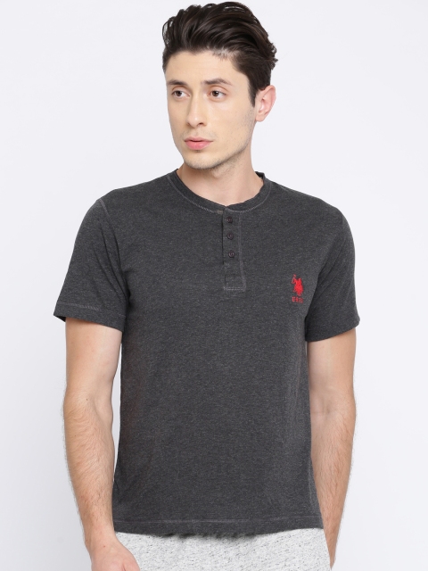 

U.S. Polo Assn. Men Charcoal Grey Lounge T-shirt I610-031-PL