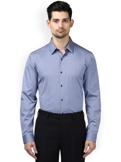 

Park Avenue Men Blue Slim Fit Solid Formal Shirt
