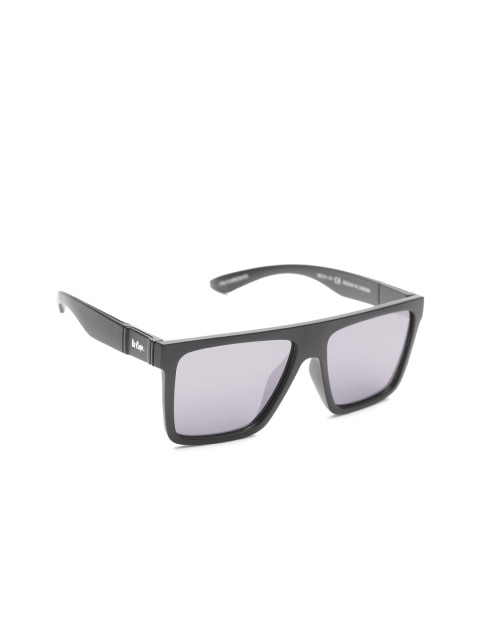 

Lee Cooper Men Square Mirrored Sunglasses LC9114SVB, Grey
