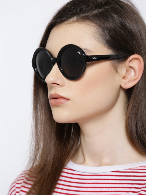

Lee Cooper Women Round Sunglasses LC9116SVB, Grey