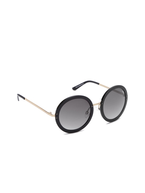 

Lee Cooper Women Round Sunglasses LC9117SVB BLK, Grey