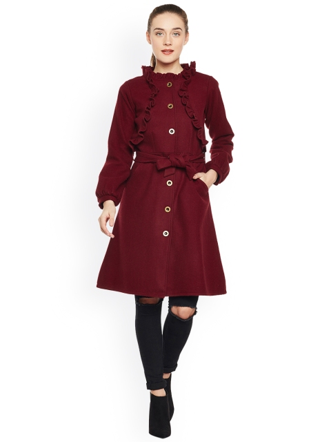 

Athena Maroon Princess Coat