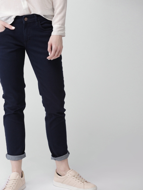

Harvard Women Blue Skinny Fit Mid-Rise Clean Look Stretchable Jeans