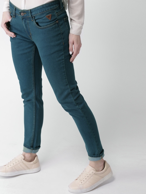 

Harvard Women Blue Skinny Fit Mid-Rise Clean Look Stretchable Jeans