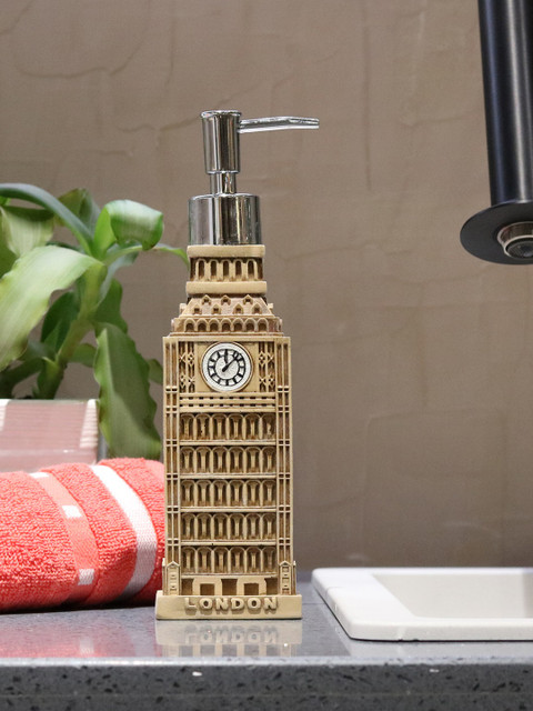 

Shresmo Brown & Black Big Ben Liquid Soap Dispenser