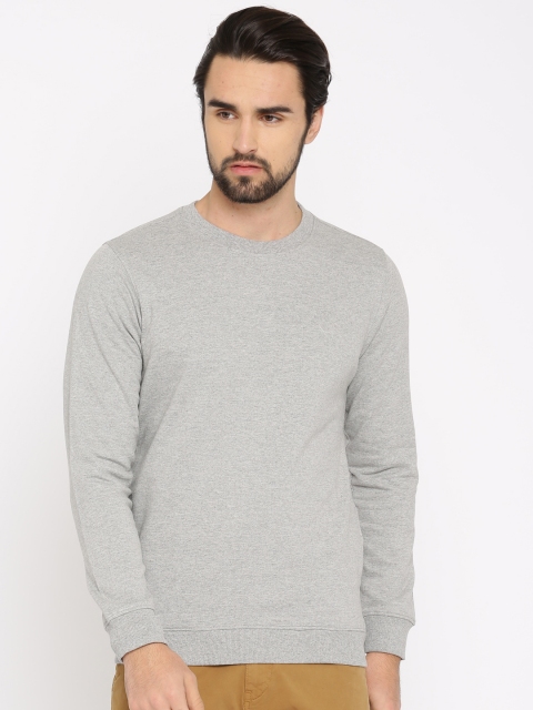 

Van Heusen Sport Men Grey Solid Sweatshirt
