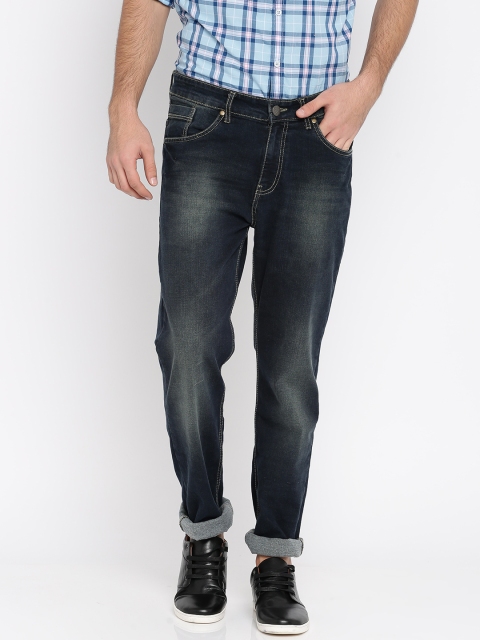 

Nature Casuals Men Blue Slim Fit Mid-Rise Clean Look Jeans