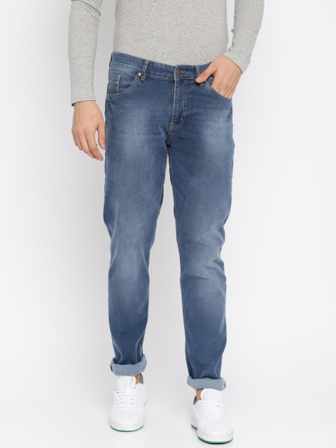 

Nature Casuals Men Blue Slim Fit Mid-Rise Clean Look Jeans