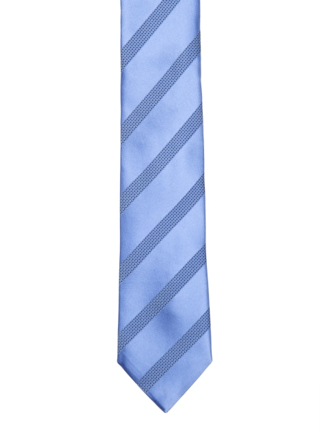 

Tossido Blue Striped Skinny Tie