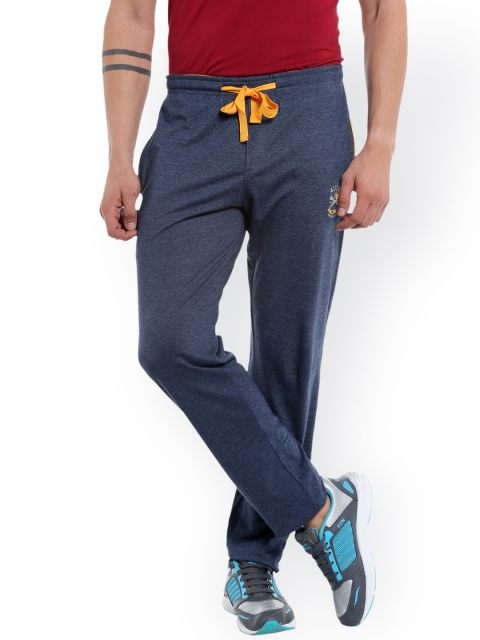 

AVOQ Blue Slim Fit Track Pants