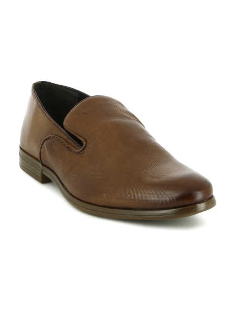 

Arrow Men Brown Eduardo Genuine Leather Semiformal Slip-Ons