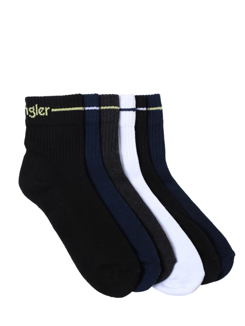 

Wrangler Men Pack of 6 Assorted Ankle-Length Socks, Multi