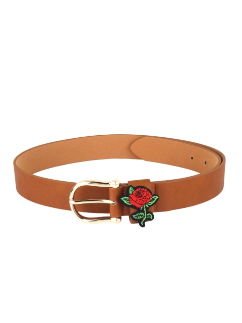 

20Dresses Women Brown Solid Belt
