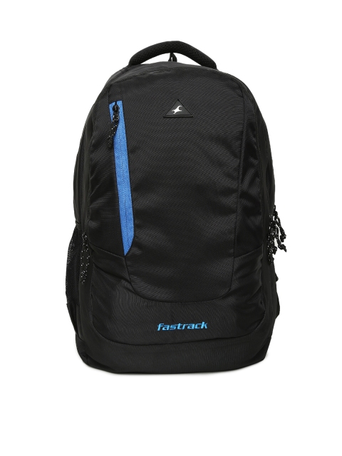 

Fastrack Unisex Black Solid Backpack