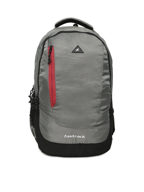 

Fastrack Unisex Grey Solid Backpack