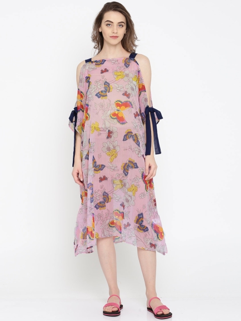 

The Kaftan Company Pink Printed Cover-Up Dress RW_PY_CAPRI