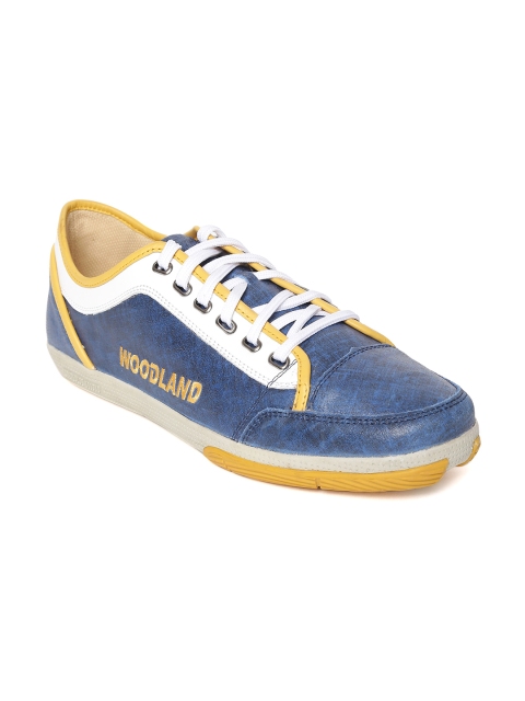 

Woodland Men Blue Sneakers