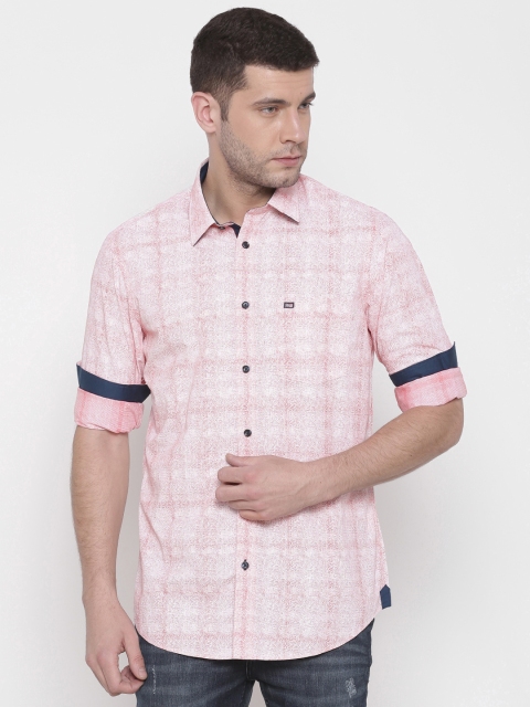 

Arrow Sport Men Red & White Slim Fit Printed Casual Shirt