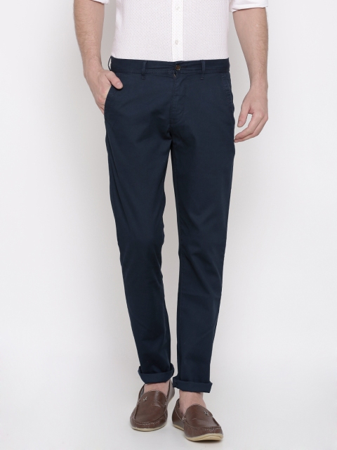

Arrow Sport Men Navy Blue Chrysler Regular Fit Solid Chinos