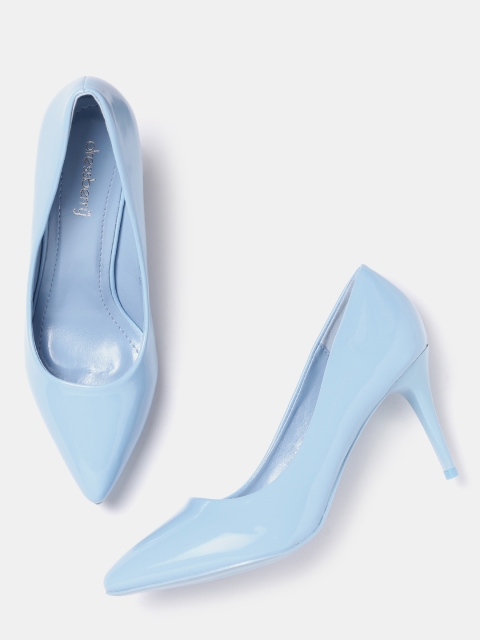 

DressBerry Women Blue Solid Pumps