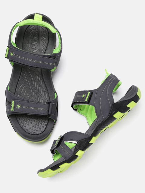 

Roadster Men Grey Sports Sandals