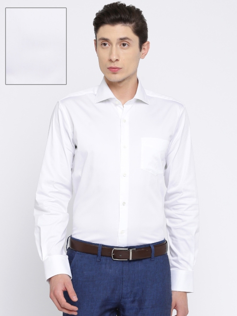 

Raymond Men White Regular Fit Solid Formal Shirt