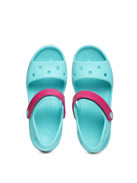 

Crocs Unisex Blue & Pink Colourblocked Clogs