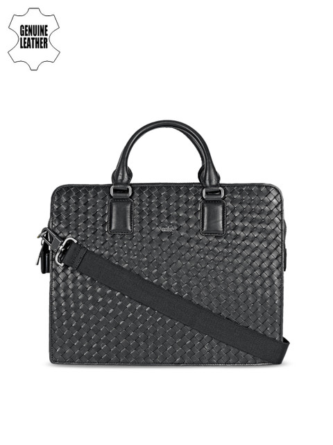 

Eske Men Black Solid Laptop Bag