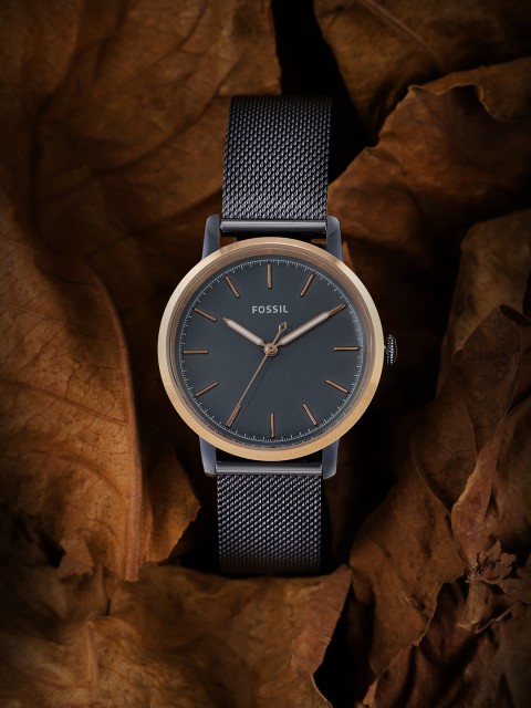 

Fossil Women Blue Analogue Watch ES4312, Grey