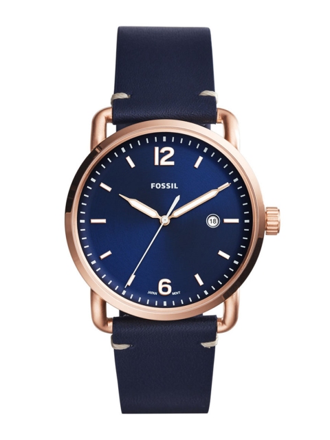 

Fossil Men Blue Analogue Watch FS5274