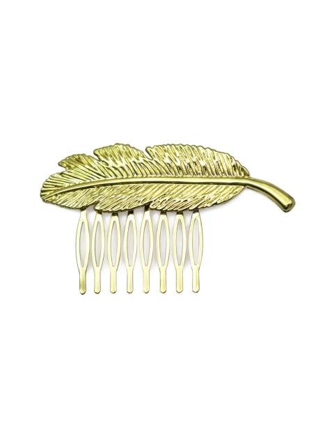 

Elite Models (France) Gold Designer Hair Jewellery Comb